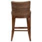 Baxton Studio Ridley Bar Stool in Brown Wash, , large