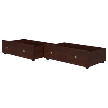 Forest Grove Dual Underbed Drawers in Cappuccino, , large