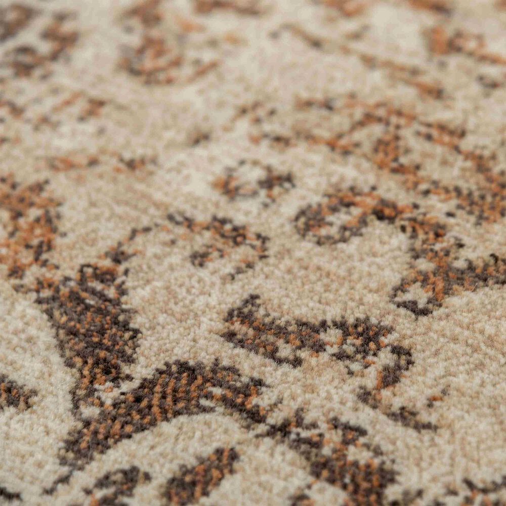 RIZZY Gossamer 5&quot; x 8&quot; Beige, Brown and Rust Area Rug, , large