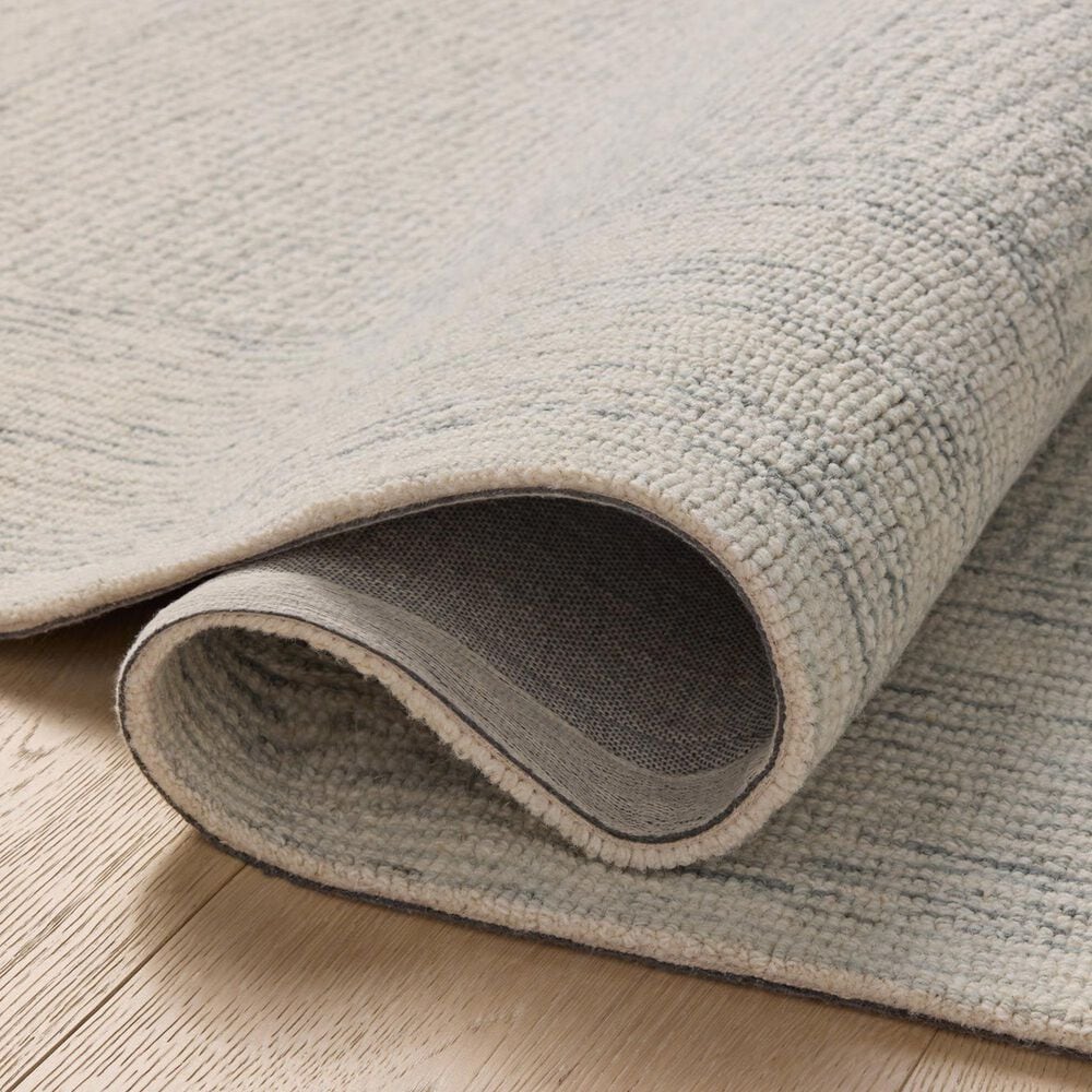 Amber Lewis x Loloi Windsor 5&#39; x 7&#39;6&quot; Ivory and Sky Area Rug, , large