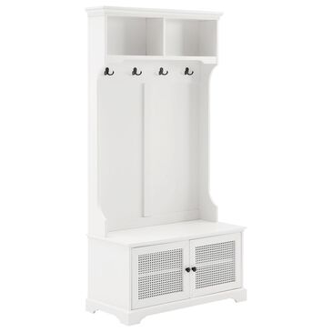 Crosley Furniture Sarah Hall Tree in White, , large