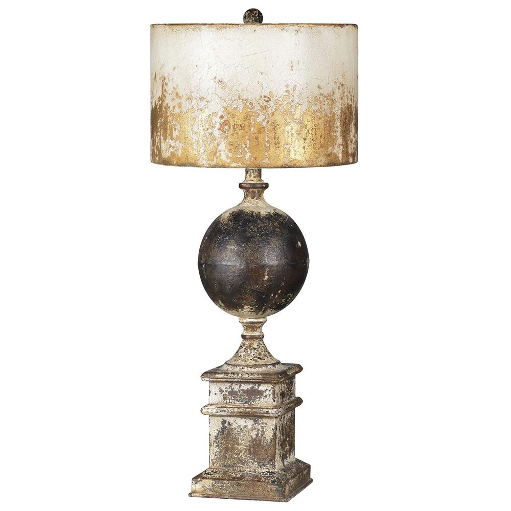 Southern Lighting Shiloh Table Lamp in Distressed Brown, , large