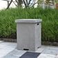Elementi Fire 20" Square Tank Cover in Gray, , large