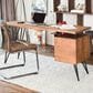 Moe"s Home Collection Nailed Mid-Century Modern Desk in Light Brown, , large