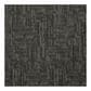 Shaw Carbon Copy 24" x 24" Carpet Tile in Carbonized, , large
