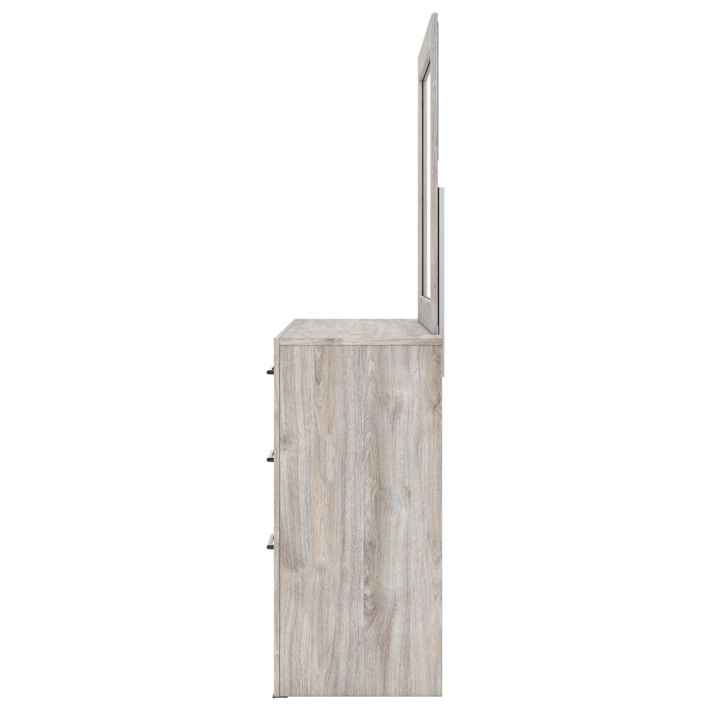 Ashley Broachmyn Dresser and Mirror in Gray, , large