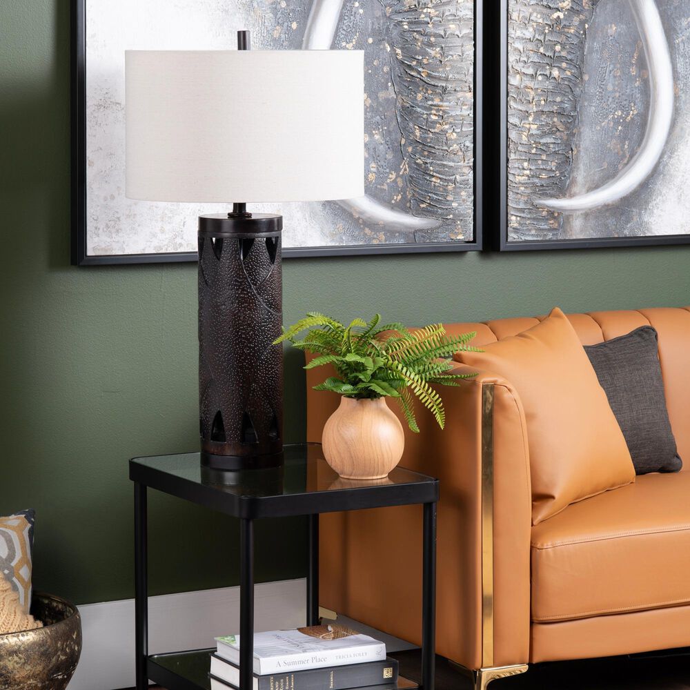 Crestview Collection Caden Table Lamp in Bronze, , large