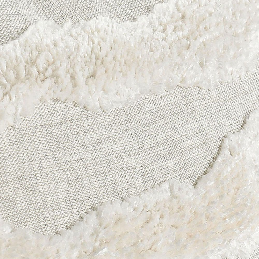 Classic Home ST Passage 22" x 22" Throw Pillow in Ivory, , large