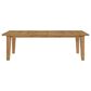 Crystal City Sommerset 7-Piece Rectangular Dining Set in Natural Oak and Black, , large