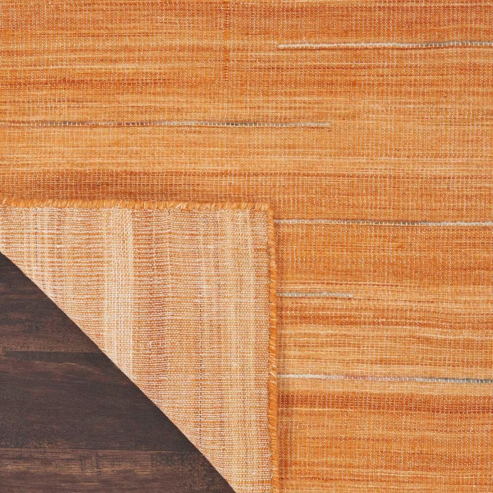Nourison Interweave 5&#39;3&quot; x 7&#39;3&quot; Orange Area Rug, , large