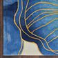 Nourison Prismatic 7"9" x 9"9" Blue Gold Area Rug, , large