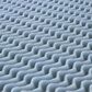 Carpenter Company 2" Convoluted King Mattress Topper, , large