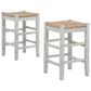 Ashley Mirimyn Counter Stool Set of 2 in White, , large