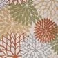 Nourison Aloha ALH05 5"3" x 7"5" Ivory and Multicolor Indoor/Outdoor Area Rug, , large