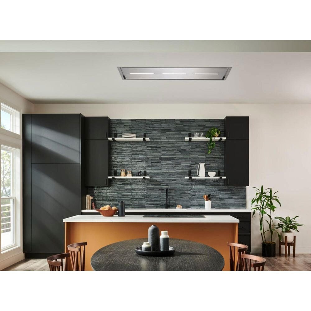 Best Hoods 63" Ceiling Range Hood Insert with LED Light in Stainless Steel, , large