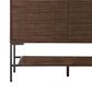 James Martin Vanities Mantova 47.3" Single Vanity in Mid-Century Walnut with 3 cm Charcoal Black Composite Stone Top and Rectangular Sink, , large