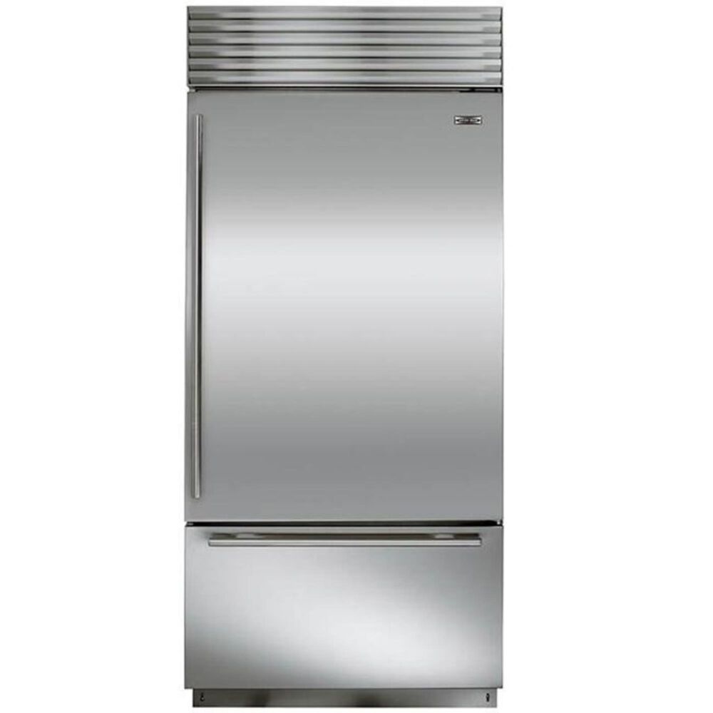 Sub Zero 36" Wide Built-in Bottom Freezer Refrigerator (Tubular Handle), , large