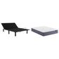 Serta Perfect Sleeper Select Aksarben Medium King Mattress with Serta Bronze Baselogic Adjustable Base, , large