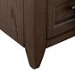 Belle Furnishings Mill Creek 3-Drawer Chair Side Table in Peppercorn, , large