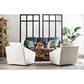 Jonathan Louis Edwick Swivel Chair in Sheepskin Natural, , large
