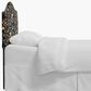 Rifle Paper Co Crafted by Cloth & Company Mayfair King Headboard in Aviary Black and Cream, , large