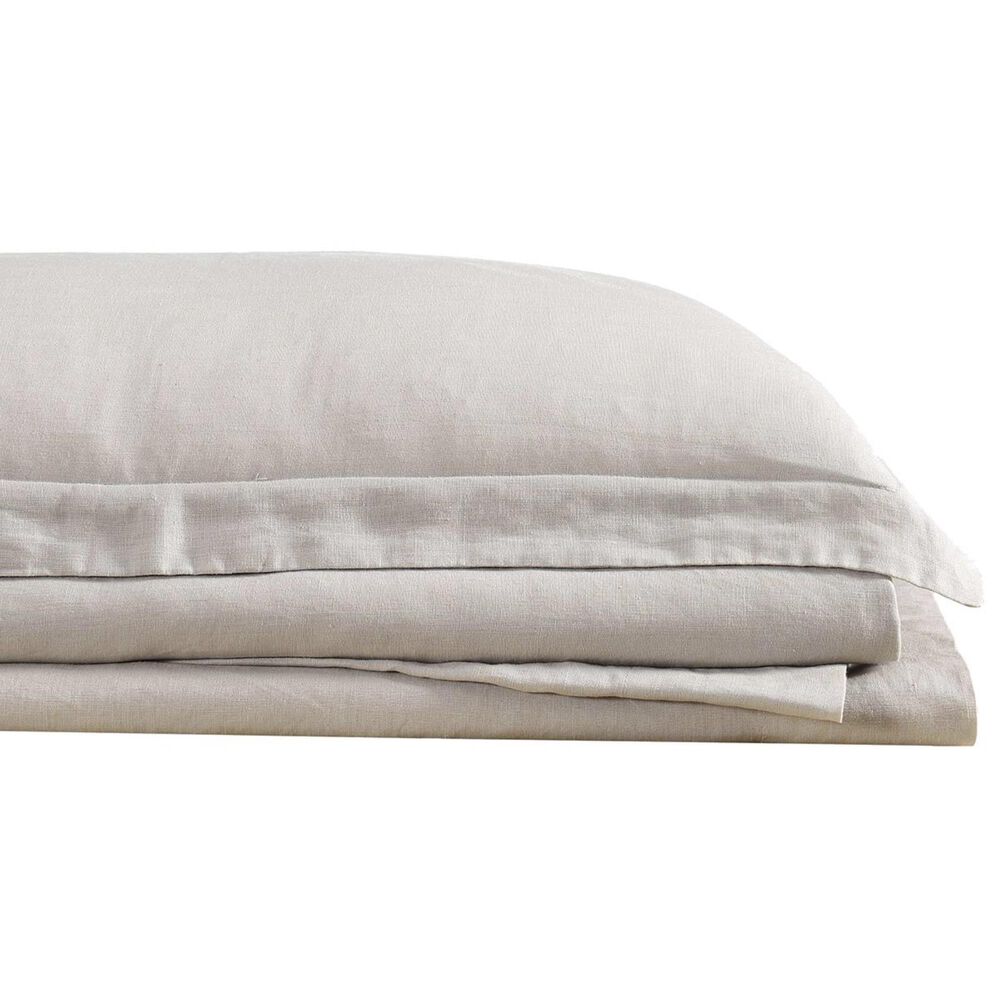 Pem America Brooklyn Loom 4-Piece California King Linen Sheet Set in Natural, , large