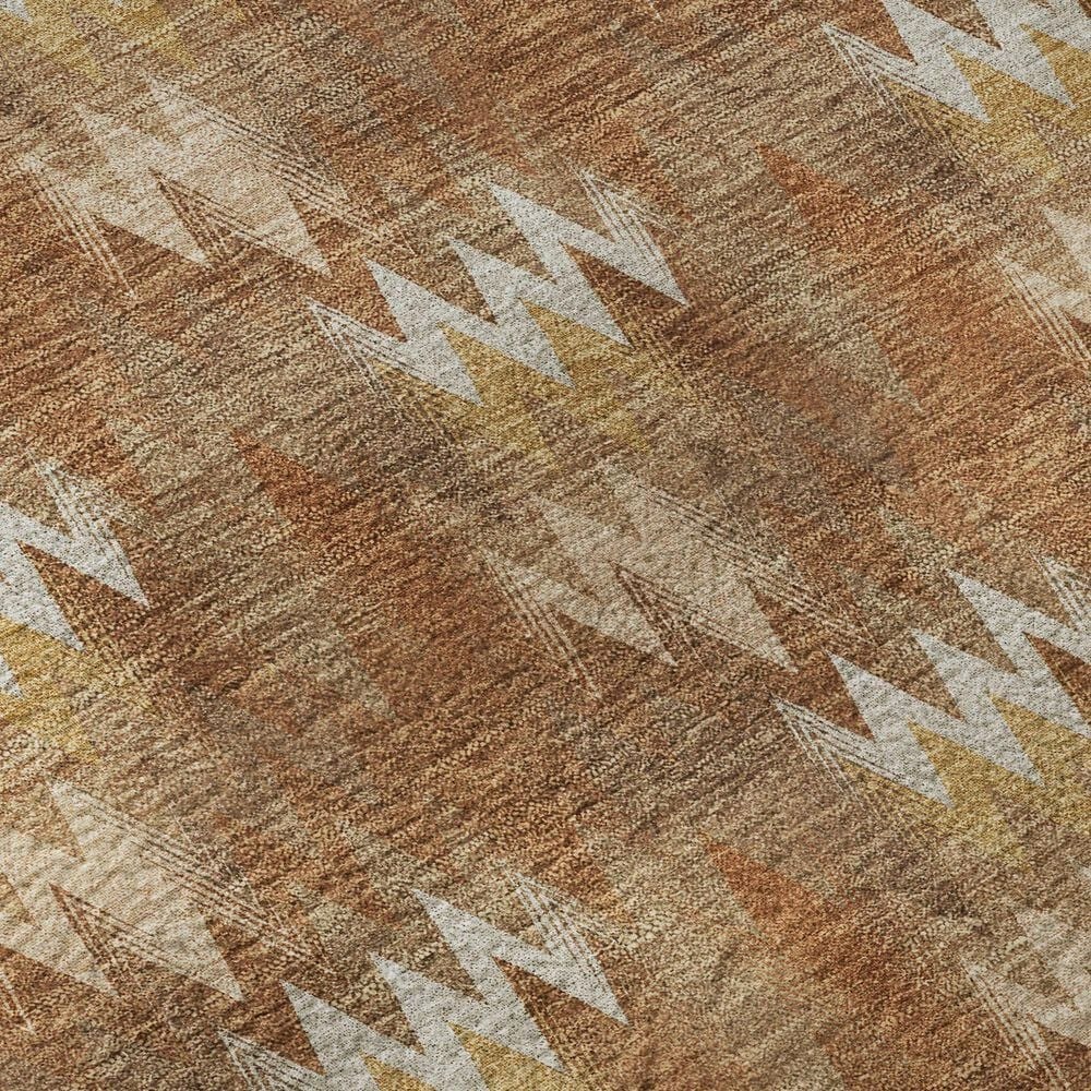 Dalyn Rug Company Soft Essentials Chevron Paprika 9' x 12' Area Rug, , large