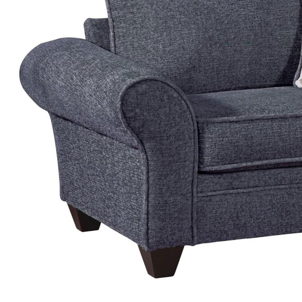 Northwestern Arlington Arm Chair in Charcoal, , large