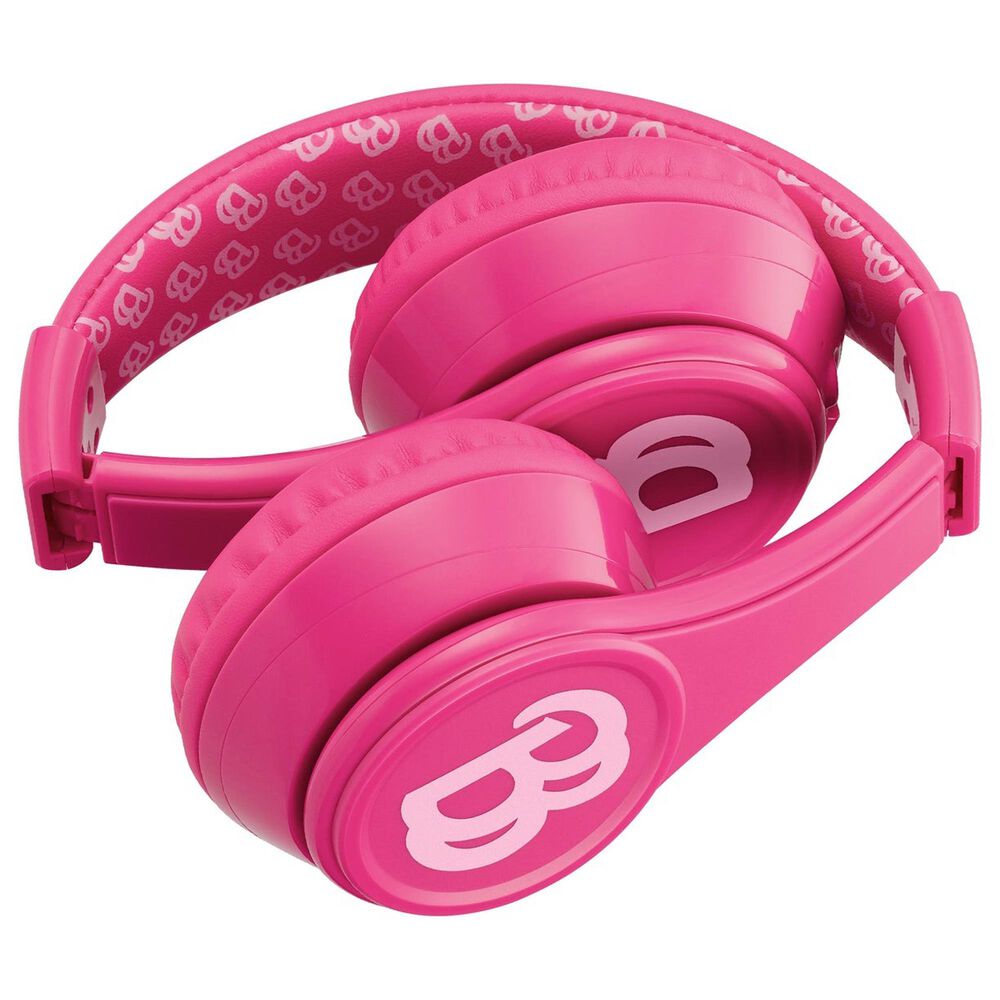 KIDdesigns Barbie Bluetooth Headphones in Pink, , large