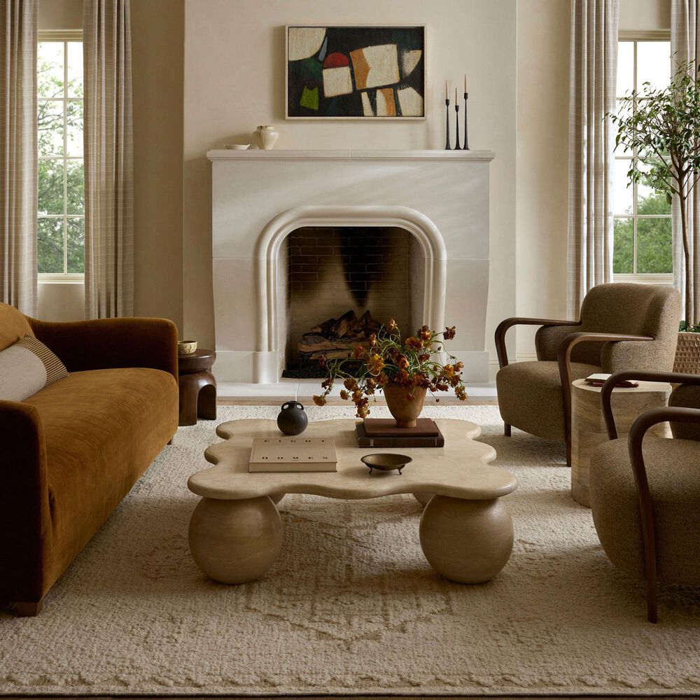 Loloi Alara ALR-02 Ivory and Natural 7&#39;9&quot; x 9&#39;9&quot; Area Rug, , large
