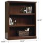 Sauder 3 Shelf Bookcase in Select Cherry, , large