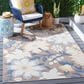 Safavieh Sarasota 4"5" x 6"5" Navy and Brown Indoor/Outdoor Area Rug, , large