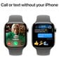 Apple Watch Series 10 GPS + Cellular 42mm Natural Titanium Case with Stone Gray Sport Band - M/L, , large