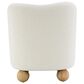 Furniture of America Velra Accent Chair in White, , large