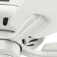 Hunter Newsome 52" Ceiling Fan in Fresh White, , large