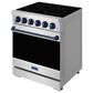 Thor Kitchen Gordon Ramsay 30" Professional Electric Range with Navy Blue Handle Kit in Stainless Steel, , large