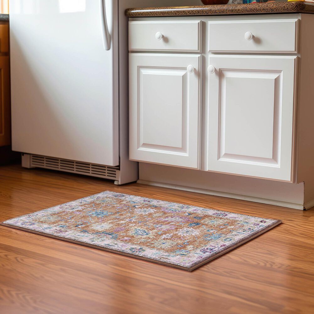 Dalyn Rug Company Hatay 1&#39;8&quot; x 2&#39;6&quot; Orange Area Rug, , large