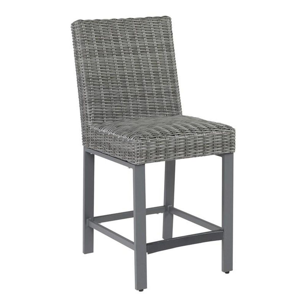 Signature Design by Ashley Palazzo Tall Barstool in Gray (Set of 2), , large