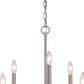 Vaxcel Harris 9-Light Chandelier in Satin Nickel, , large