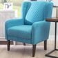 Linon Home Decor Jerika Accent Chair in Teal, , large