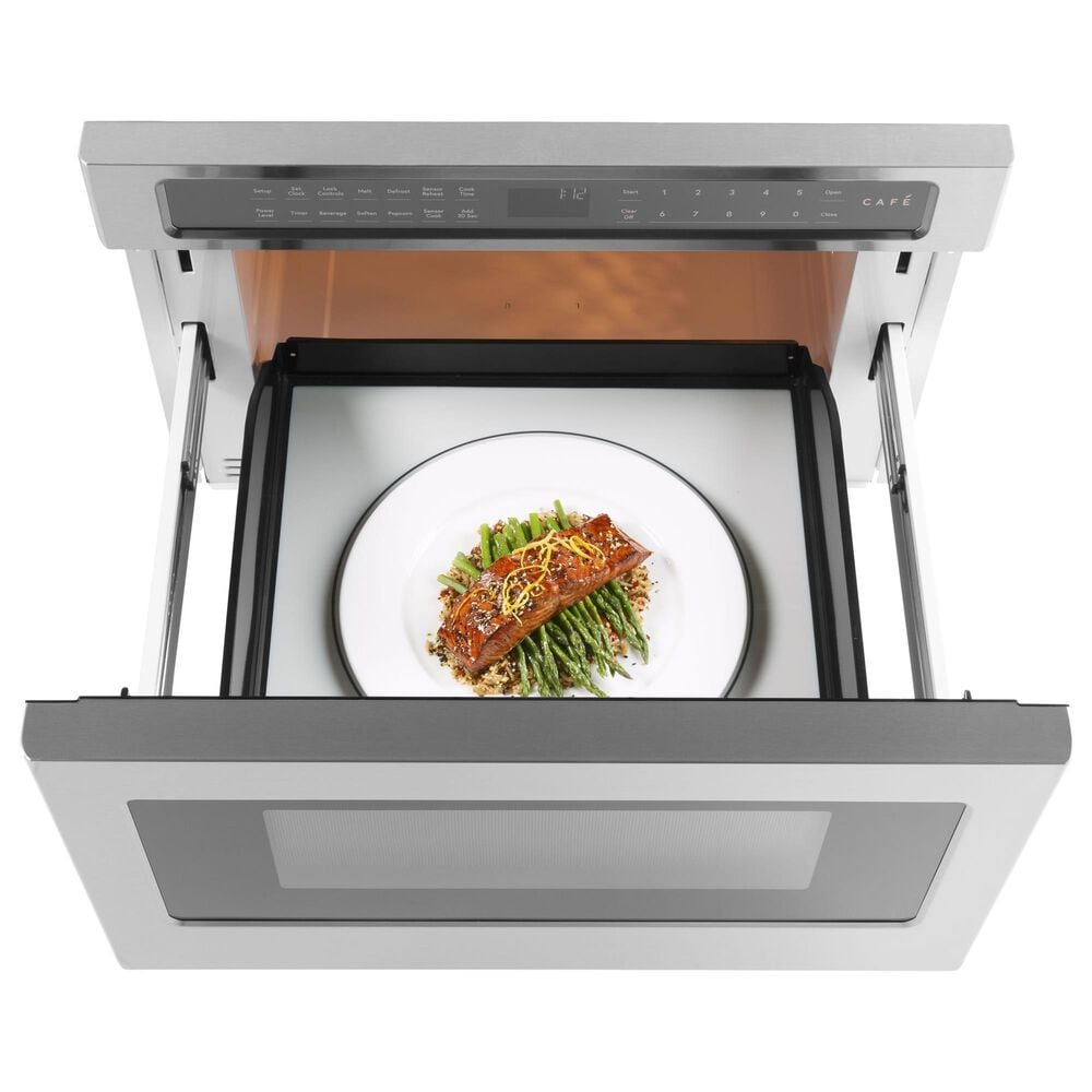 Cafe 24" Built-In Microwave in Stainless Steel, , large