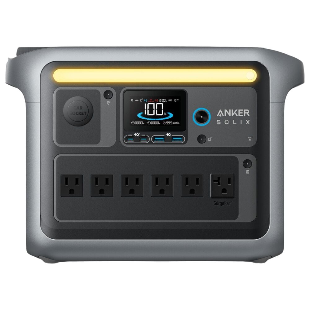 Anker Solix C1000X Portable Power Station in Gray, , large