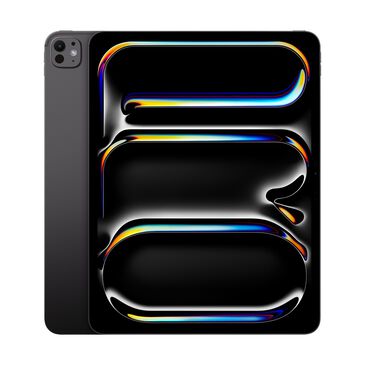 Apple 13-Inch iPad Pro Wi-Fi + Cellular 256GB with standard glass | Space Black (latest Model) (Pre Order), , large
