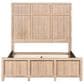 Belle Furnishings Proximity Place Queen Panel Bed in Barley Buff, , large