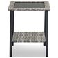 Sunwell Garden 3-Piece Patio Chat Set with Side Table in Beige, , large