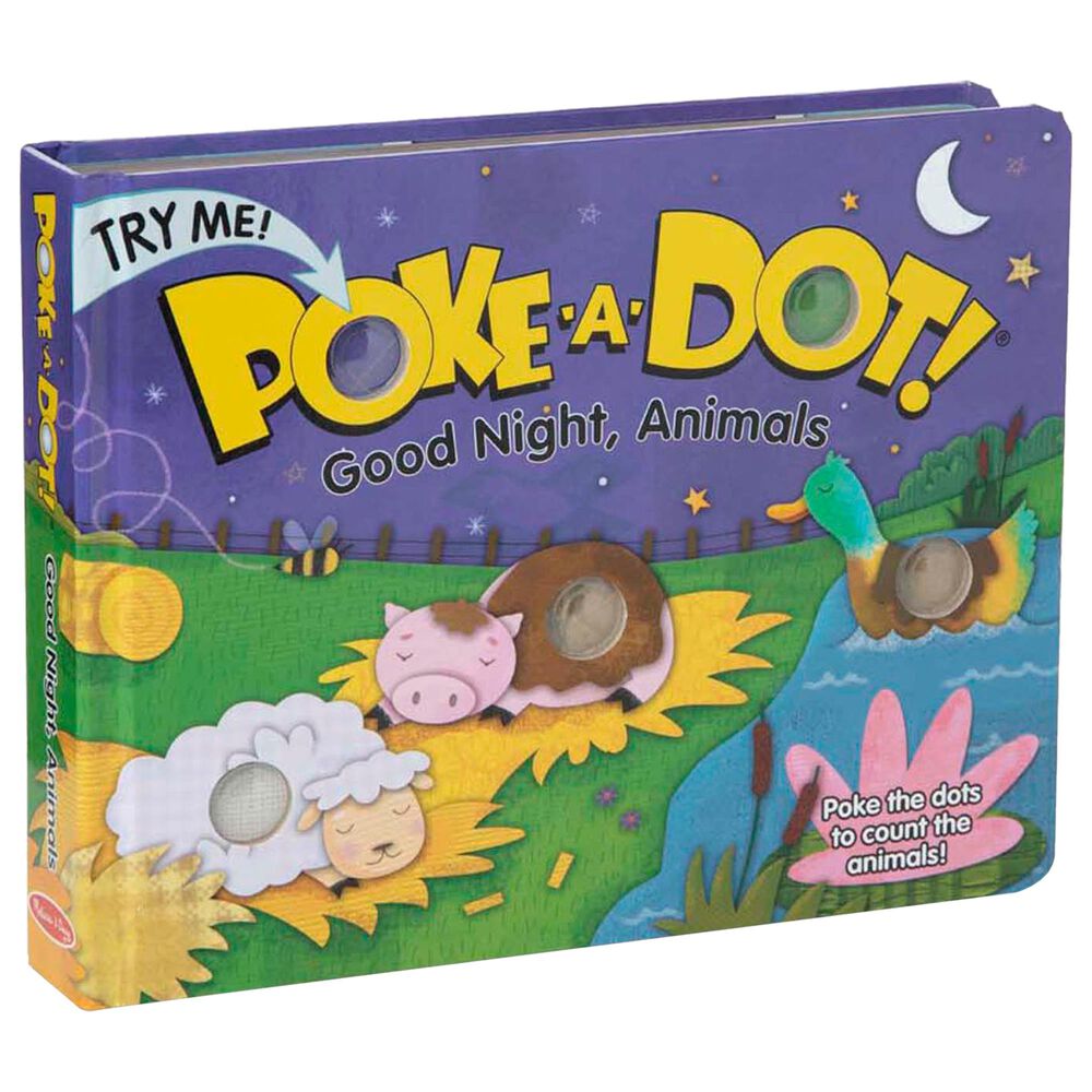 Melissa & Doug Poke-A-Dot: Goodnight, Animals, , large