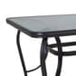 Redline Creation Inc. 35 x 62in Black Table with Hole for an Umbrella, , large