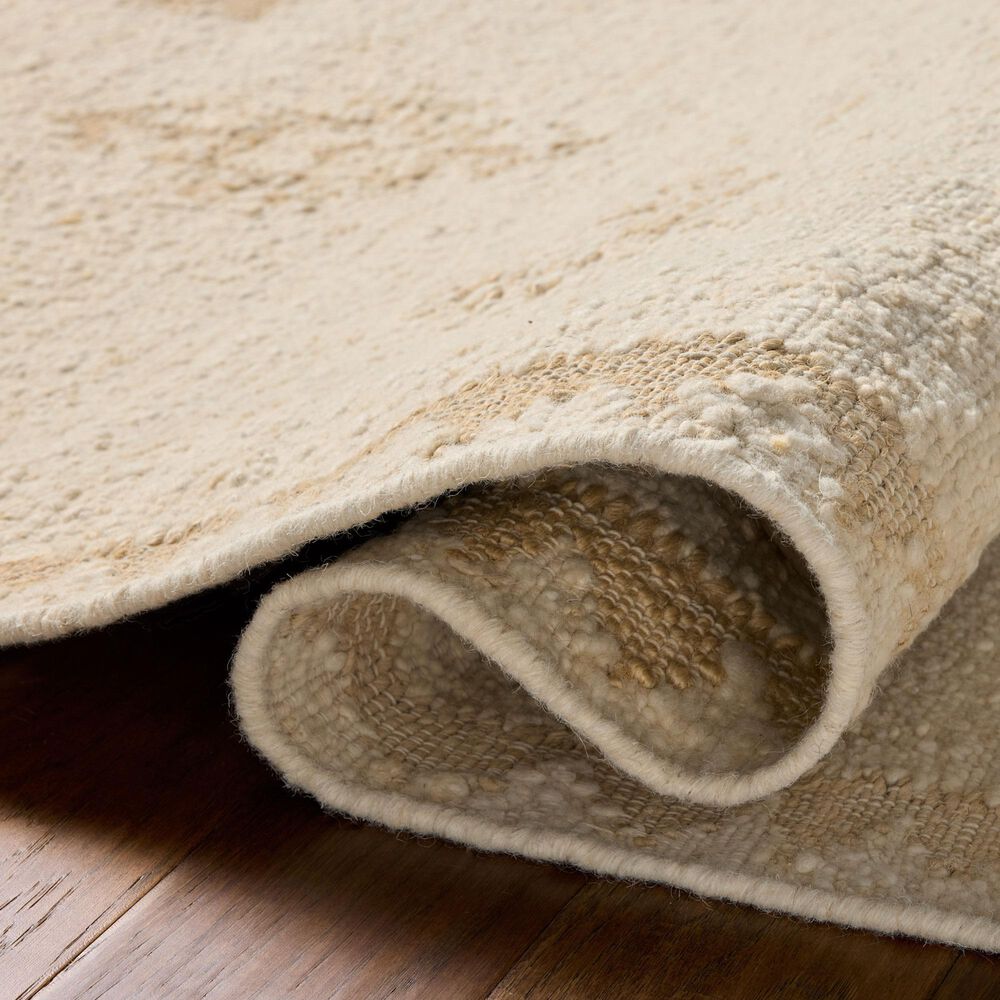 Loloi Alara ALR-02 Ivory and Natural 7&#39;9&quot; x 9&#39;9&quot; Area Rug, , large