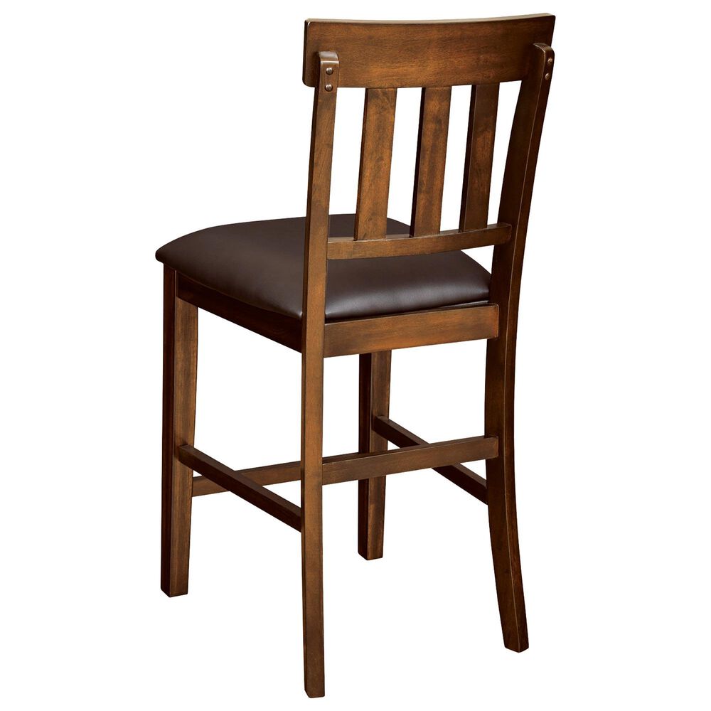 Ashley Ralene 6-Piece Rectangular Dining Set in Burnished Dark Brown, , large