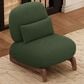 Morden Fort Cloud Boucle Armless Chair in Green (Set of 2), , large